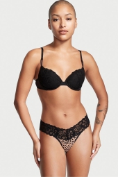 Женские трусики Victoria's Secret тонг 1159791924 (Леопардовый, S)