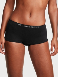 Бесшовные трусики шортики Victoria's Secret 1159792028 (Черный, XS)