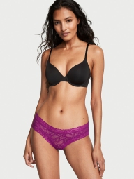 Трусики чики Victoria's Secret кружевные 1159792096 (Фиолетовый, S)