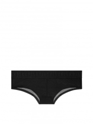 Черные в полоску трусики Victorias Secret низкая посадка art442093 (размер M)