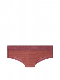 Бордовые в полоску трусики Victorias Secret низкая посадка art494118 (размер S)