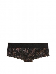 Черные трусики Victorias Secret с Кружевами art886524 (размер S)