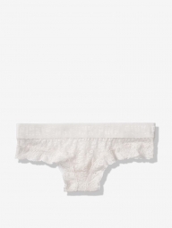 Белые кружевные трусики бразилиана Victorias Secret art464204 (размер M)