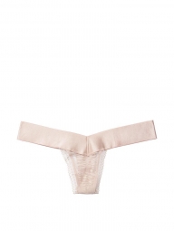Бежевые эластичные трусики Victorias Secret art159638 (размер M)