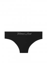 Черные бесшовные трусики Victorias Secret тонг art584937 (размер XL)