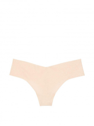 Бежевые бесшовные трусики Victorias Secret тонг art138229 (размер L)