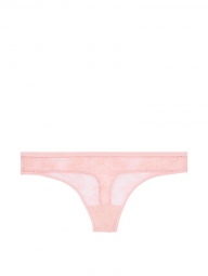 Кружевные трусики Victorias Secret art645957 (Розовый, размер S)