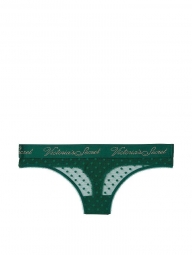 Зеленые кружевные трусики Victoria’s Secret art460508 (размер S)