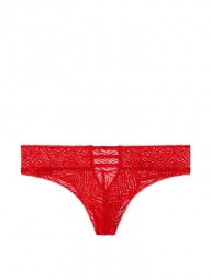 Красные кружевные трусики Victorias Secret art667408 (размер L)