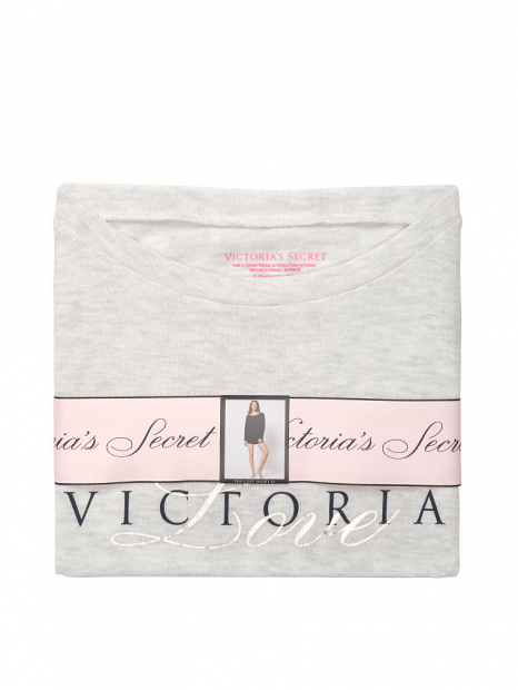 Домашній костюм Victoria`s Secret art833676 (Біло-сірий, розмір XS)