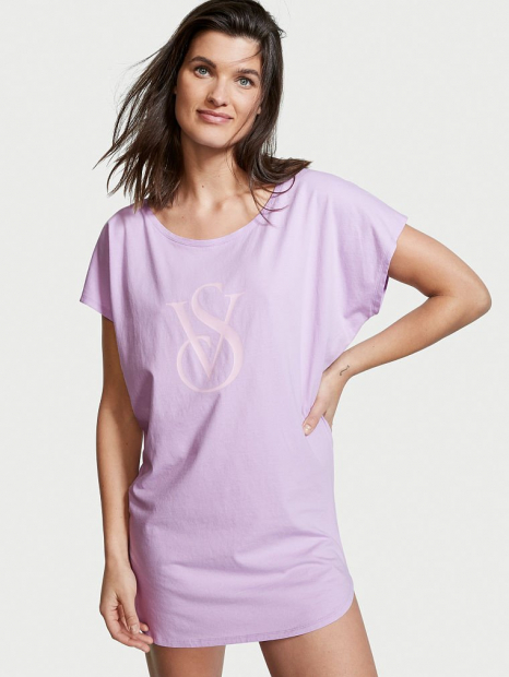 Домашнее платье Victoria’s Secret туника 1159763964 (Сиреневый, XL/XXL)