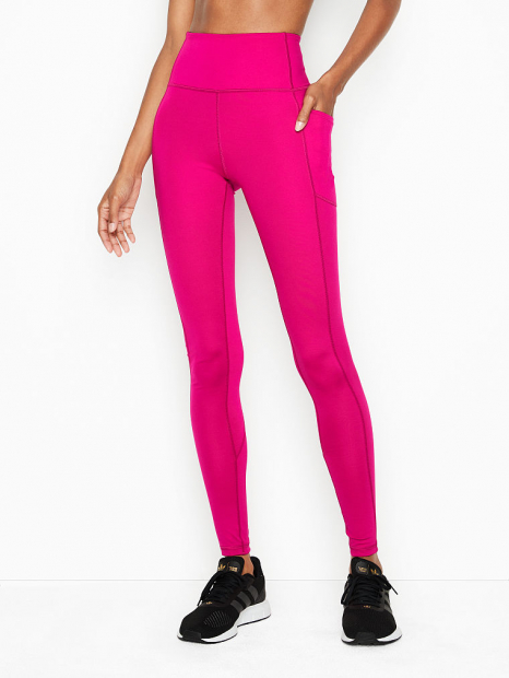 Лосины спортивные Victoria's Secret леггинсы art543977 (Розовый, размер 16 (XL)