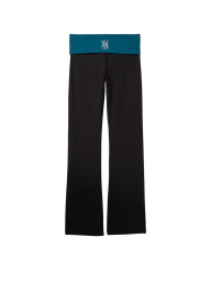 Расклешенные леггинсы брюки Victoria's Secret 1159768075 (Черный, XS)