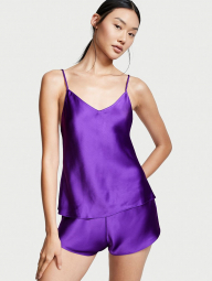 Домашний комплект пижама Victoria’s Secret майка и шорты 1159765748 (Фиолетовый, M)