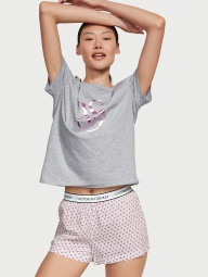 Домашний комплект пижамы Victoria’s Secret футболка и шорты 1159775525 (Разные цвета, XS)