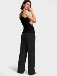 Домашний комплект пижамы Victoria’s Secret майка и штаны 1159781516 (Черный, M)