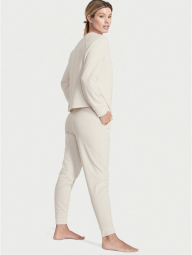 Уютный комплект Victoria’s Secret пижама кофта и штаны 1159781671 (Молочный, XXL)