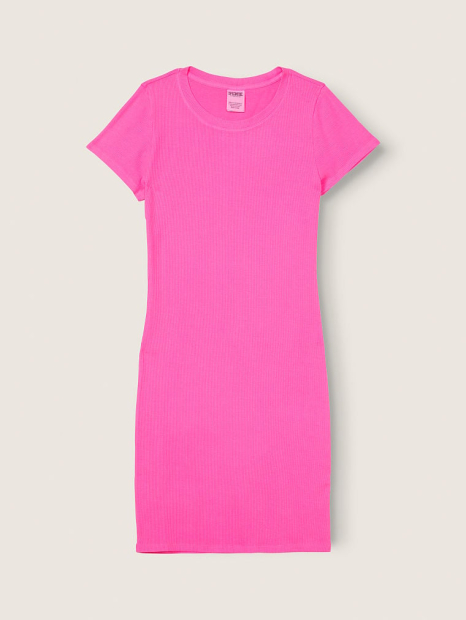 Плаття в рубчик Victoria's Secret Pink оригінал