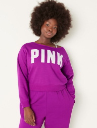 Женский свитшот Victoria's Secret Pink 1159789173 (Фиолетовый, XS)