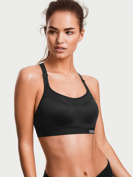 Спортивный топ бра Victorias Secret Sport art282927 (Черный, размер 32B)