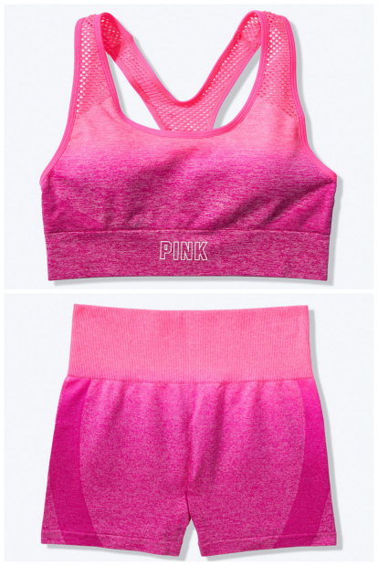 Спортивний комплект Victoria`s Secret PINK Sport art810291 (Рожевий, розмір XS)