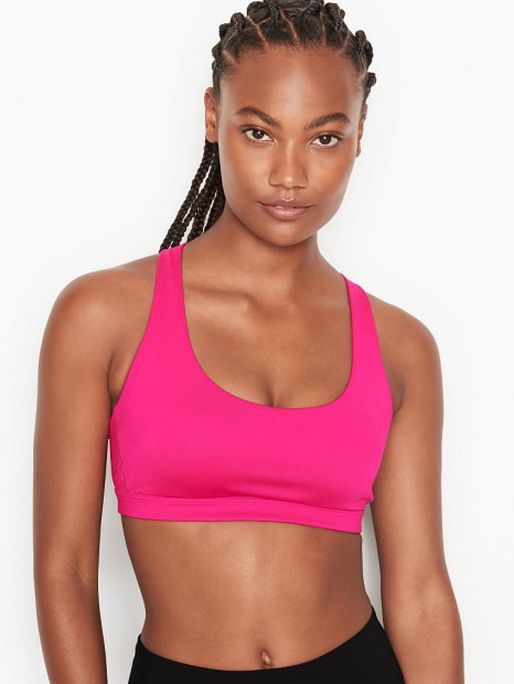 Спортивный топ бра Victoria's Secret Sport лиф бралетт art558276 (Розовый, размер XS)