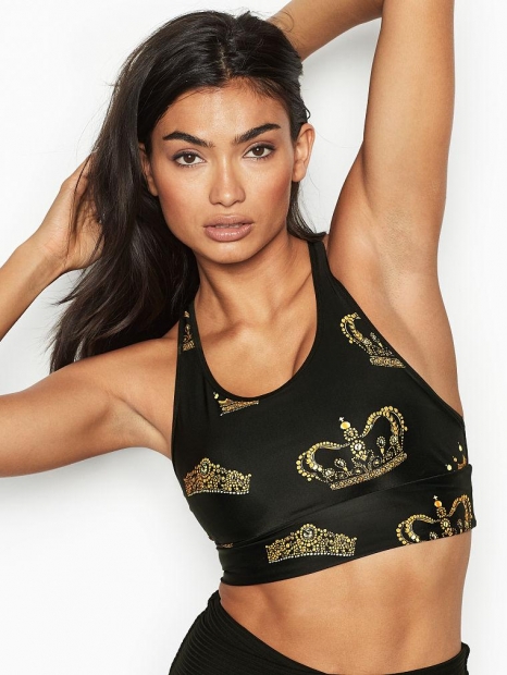 Черный с коронами спортивный комплект Victorias Secret Sport art448639 (размер S)