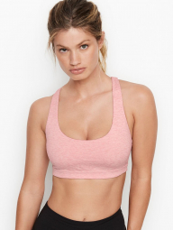 Спортивный топ бра Victoria's Secret Sport лиф бралетт art890491 (Розовый, размер XL)