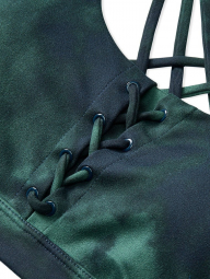 Спортивный комплект Victoria's Secret бюст и лосины 1159757931 (Зеленый/Черный, XS)