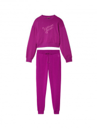 Спортивный костюм Victoria's Secret свитшот и джоггеры 1159766875 (Фиолетовый, XXL)