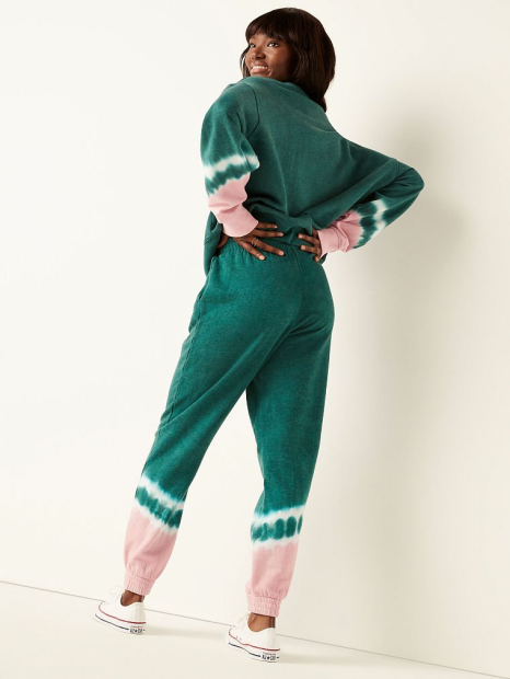 Женские джоггеры Victoria's Secret PINK штаны для спорта и отдыха 1159790066 (Зеленый, XS)