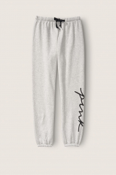 Джоггеры Victoria's Secret PINK штаны для спорта и отдыха art707452 (Серый, размер S)