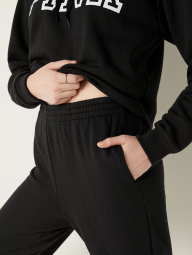 Женские джоггеры Victoria's Secret PINK штаны для спорта и отдыха 1159790778 (Черный, XS)
