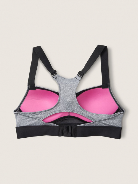 Спортивный топ пуш ап Victoria's Secret Sport лиф 1159758135 (Серый/Черный, XL)