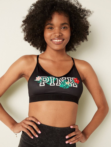 Спортивный топ Victoria's Secret PINK Sport 1159788915 (Черный, S)