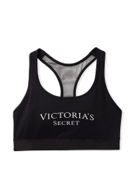 Спортивный топ Victoria's Secret Sport бра со спинкой-борцовкой 1159789653 (Черный, S)