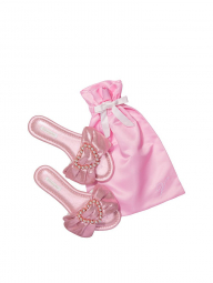 Шлепанцы Victoria's Secret домашние комнатные тапочки 1159762368 (Розовый, 40-41)