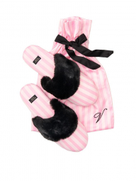 Женские тапочки Victorias Secret  art999047 (Розовый, размер S)