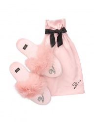 Женские тапочки Victoria's Secret art406099 (Розовый, размер 38-39)
