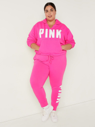 Женское худи Victoria's Secret Pink с капюшоном 1159789492 (Розовый, XL)