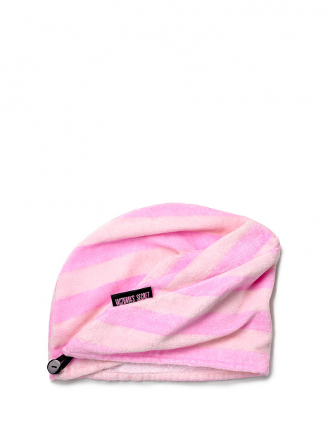 Рушник для сушіння волосся Victoria`s Secret art318751 чалма тюрбан (Рожевий, One size)