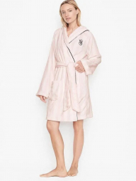 Женский халат Victoria's Secret 1159759615 (Розовый/Белый, XL/XXL)
