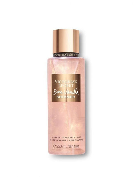 Парфюмированный набор для тела BARE VANILLA SHIMMER от Victoria’s Secret 1159758900 (Золотистый, 236 ml/250 ml)