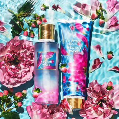 Набор Victoria’s Secret Nectar Wavе спрей и лосьон для тела 1159757626 (Голубой, 236 ml/250 ml)