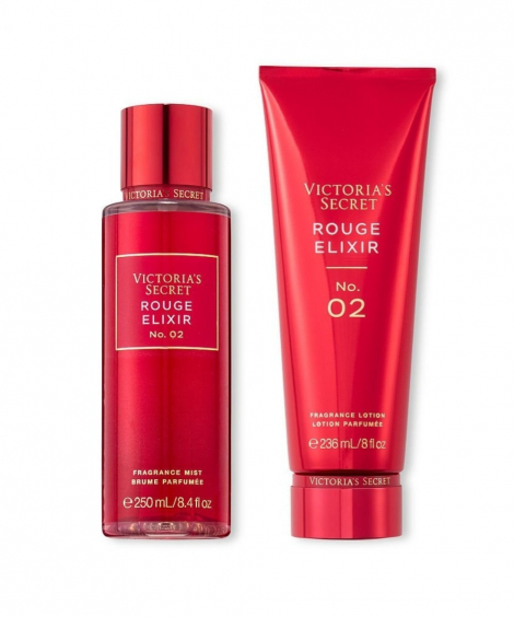 Набор для тела лосьон и мист Rouge Elixir  от Victoria’s Secret 1159760436 (Красный, 236 ml/250 ml)