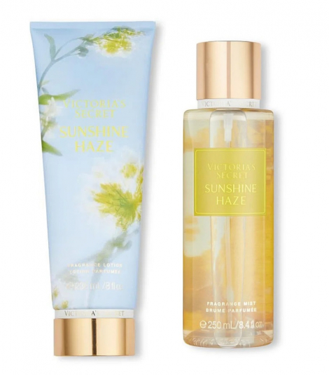 Набор Victoria’s Secret Sunshine Haze лосьон и спрей 1159762174 (Голубой, 250 ml/236 ml)