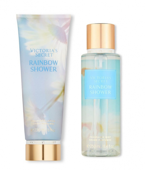 Набор Victoria’s Secret Rainbow Shower лосьон и спрей 1159762175 (Голубой, 250 ml/236 ml)