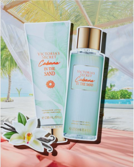 Набор Victoria’s Secret Cabana In the Sand лосьон и спрей 1159762851 (Салатовый, 250 ml/236 ml)