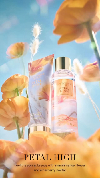 Набор Victoria’s Secret Petal High лосьон и спрей 1159764164 (Голубой, 236 ml/250 ml)