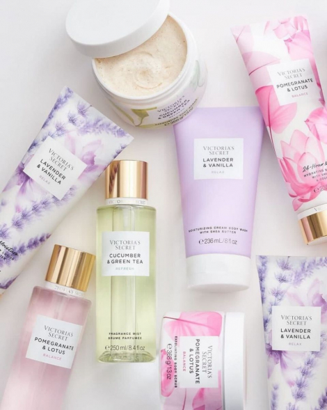 Набір по догляду за тілом Natural Beauty The Relax Ritual від Victoria's Secret оригінал